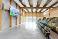 Modulaire LED-videowall blikvanger in auditorium Nij Smellinghe